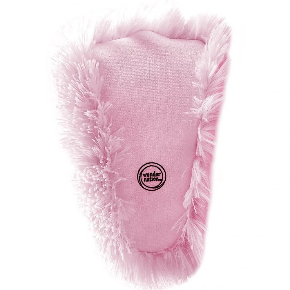 Monster BABY GIRL Pink Animal Claw Slippers SIZE 2 NEW